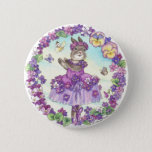Sweet Violet Button at Zazzle