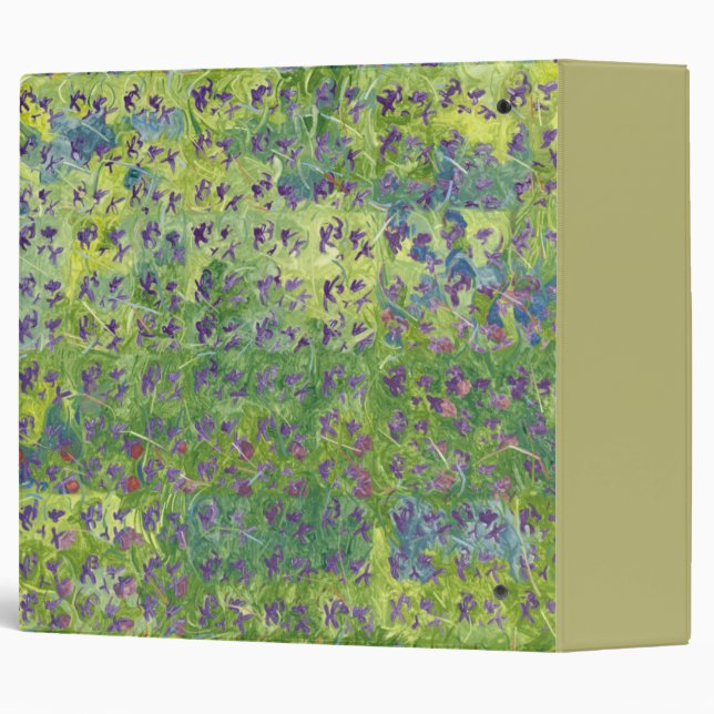 Sweet Violets 2012 3 Ring Binder (Back/Spine)