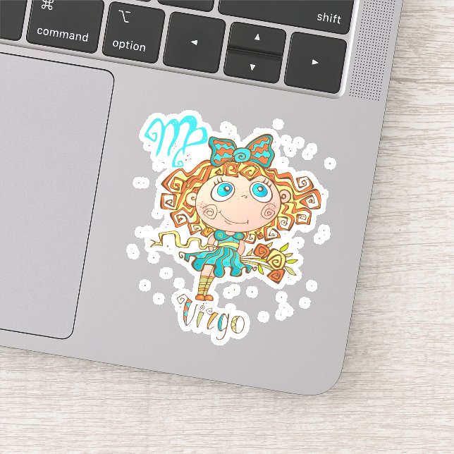 Sweet Virgo Child Sticker (Detail)