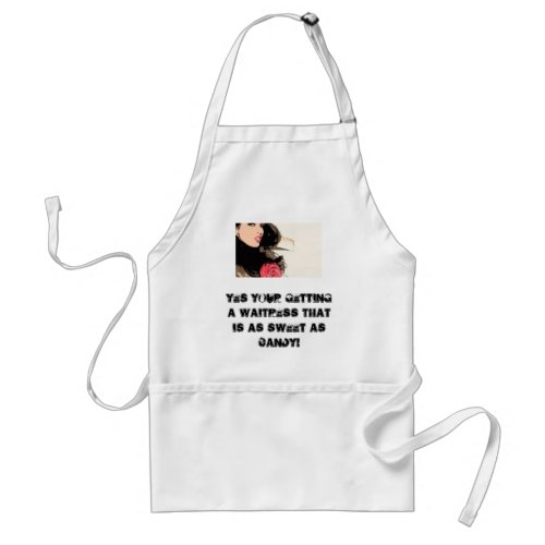 Sweet waitress apron