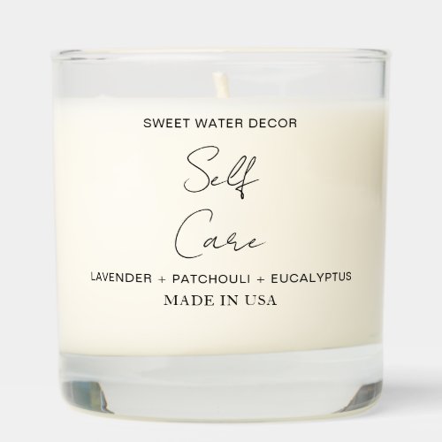 Sweet Water Decor Self Care Eucalyptus Meditation Scented Candle