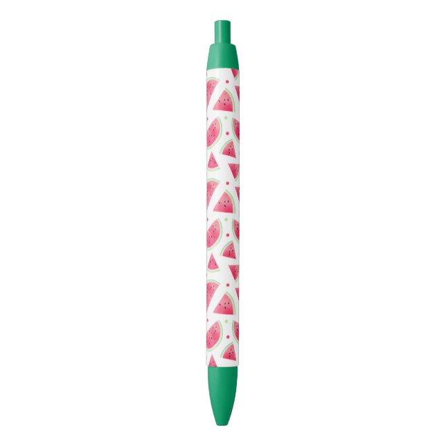 Sweet Watercolor Watermelon Pattern Pen (Front Vertical)