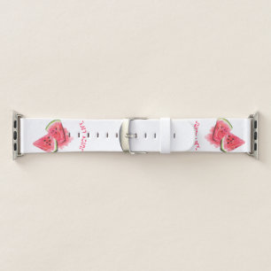 Sweet Watermelon Apple Watch Band - Custom Text