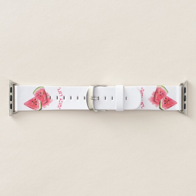 Sweet Watermelon Apple Watch Band - Custom Text (Band)