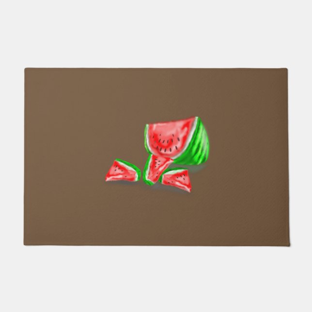 Sweet Watermelon Doormat (Front)