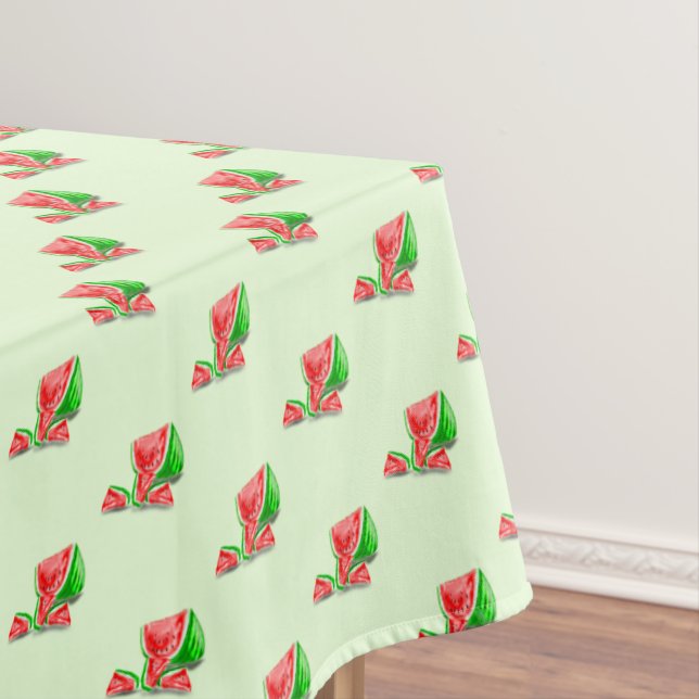 Sweet Watermelon Kitchen Tablecloth (In Situ)