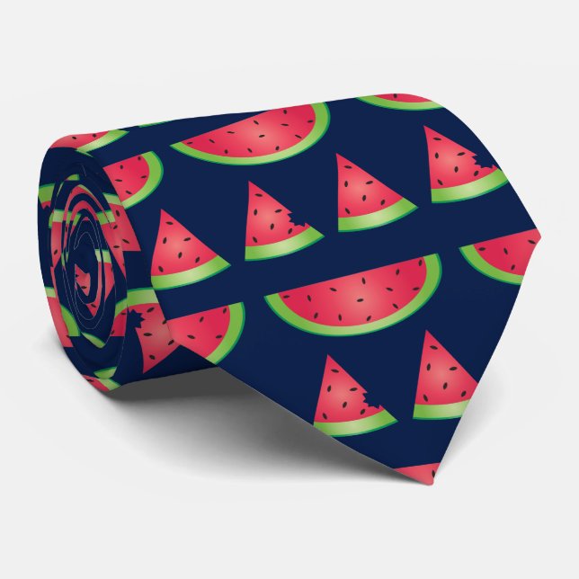Sweet WaterMelon Neck Tie (Rolled)