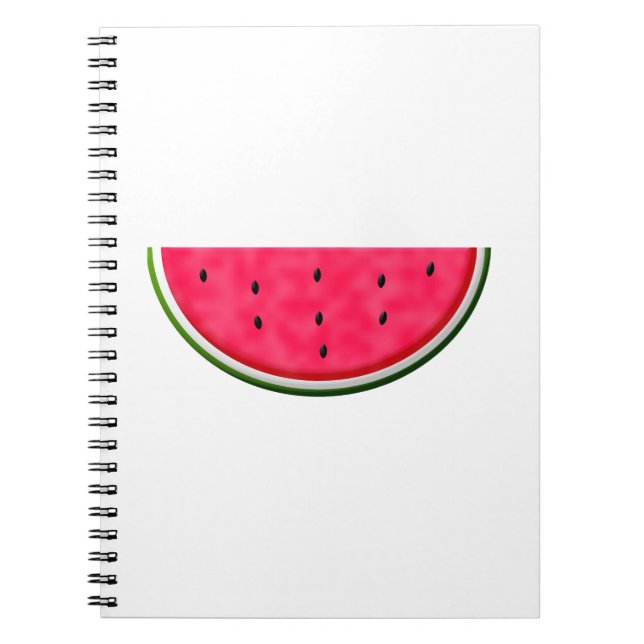 Sweet Watermelon Slice Drawing Notebook (Front)