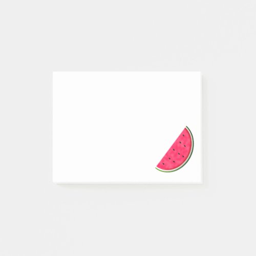 Sweet Watermelon Slice Drawing Post_it Notes