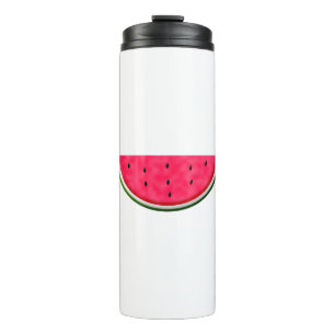 Sweet Watermelon Slice Drawing Thermal Tumbler