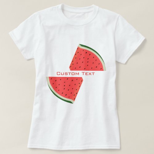 Sweet Watermelon T_Shirt with Custom Text