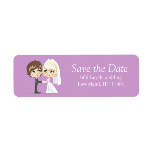 Sweet Wedding Day Label