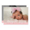 Sweet Welcome Two Photo Modern Birth Announcement