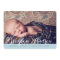 Sweet Welcome Two Photo Modern Birth Announcement