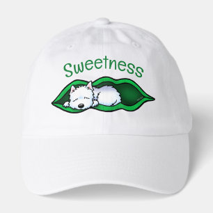 Sweet Westie Terrier Pea Pod Hat