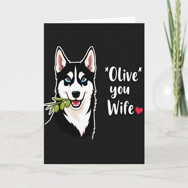 Sweet Wife Olive Branch Card (Front)