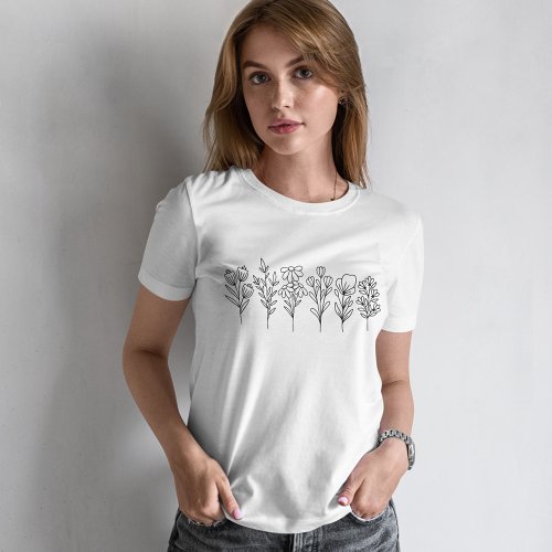 Sweet Wildflowers T_Shirt