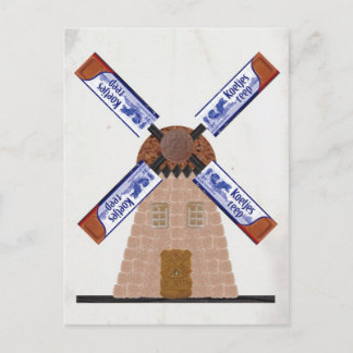 Sweet Windmill Postcard