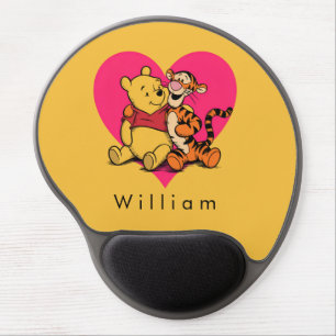 Sweet Winnie the Pooh & Tigger Gel Mouse Pad