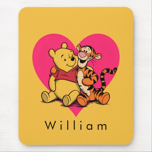 Sweet Winnie the Pooh &amp; Tigger Mouse Pad