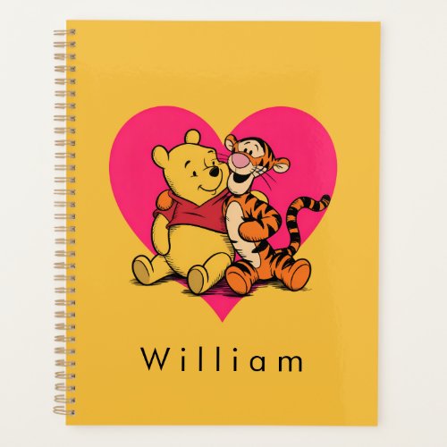 Sweet Winnie the Pooh &amp; Tigger Planner