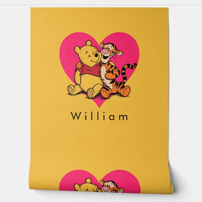 Sweet Winnie the Pooh & Tigger Wallpaper (Unrolling)