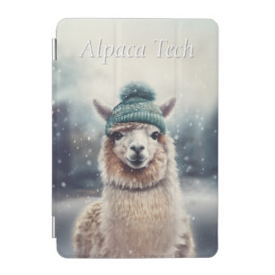 Sweet Winter Alpaca, custom iPad Mini Cover