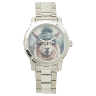 Sweet Winter Alpaca, custom Watch
