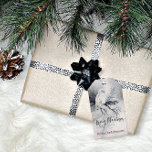 Sweet Winter Owl Christmas personalized Gift Tags<br><div class="desc">Sweet Winter owl Christmas,  edit name</div>