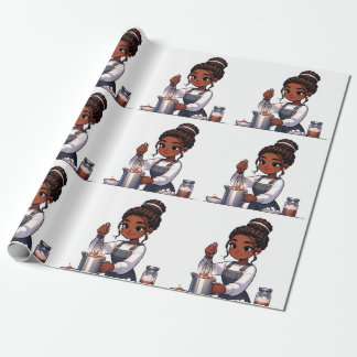 Sweet Winter Warmth- Christmas Wrapping Paper