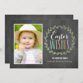 Sweet Wishes Easter Photo Cards (Front/Back)