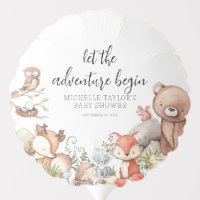 Sweet Woodland Animal Baby shower