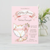 Sweet Woodland Fox Baby Shower Invitations (Standing Front)