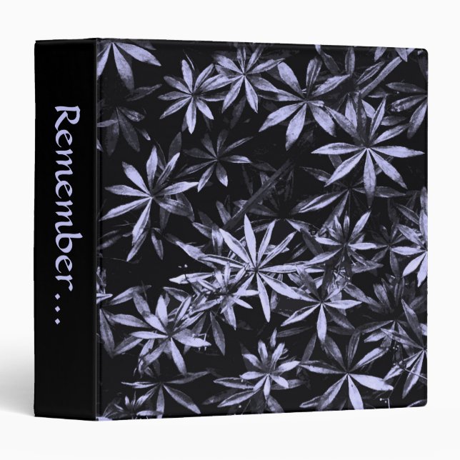 Sweet Woodruff Pattern Binder (Front/Spine)