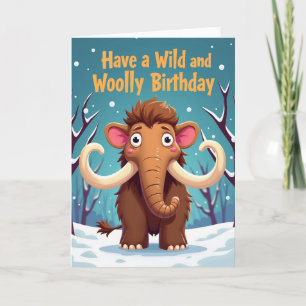Sweet Woolly Birthday Card