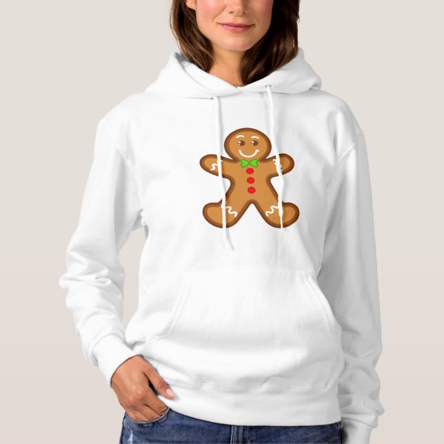 sweet XmaS gingerbread man Hoodie (Front)