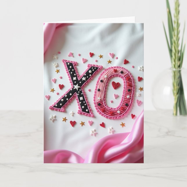 Sweet Xo Confection Card (Front)