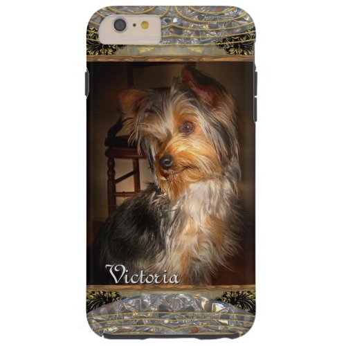 Sweet Yorkie or Insert Your Own Photo Tough iPhone 6 Plus Case