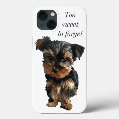 Sweet yorkshire puppy Case_Mate iPhone case