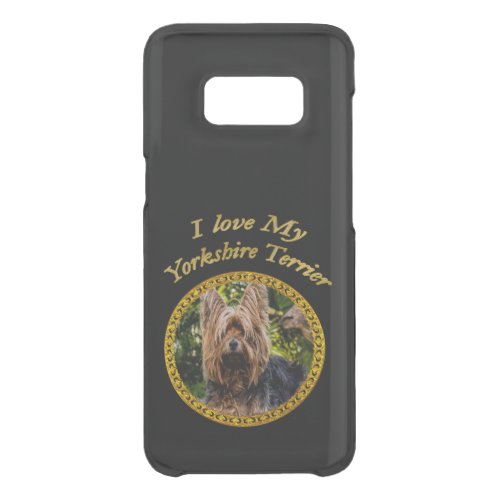 Sweet Yorkshire terrier small dog Uncommon Samsung Galaxy S8 Case