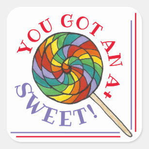 Bright Rainbow Good Work Reward Kids Classic Round Sticker, Zazzle