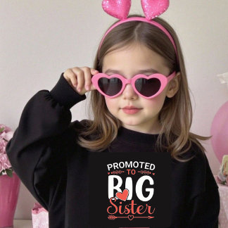 Sweet Youngster Tee for Big Sister Reveal