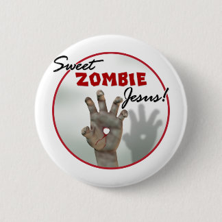 Sweet Zombie Jesus Pinback Button