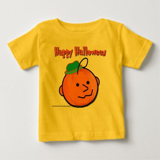 SweetBabyJames Jack O Lantern Baby T-Shirt