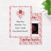 SweetBee Bumble Bee Birth Announcement (Desk)