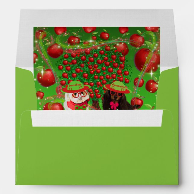SweetBoy SweetiePie Apple Envelopes (Back (Bottom))
