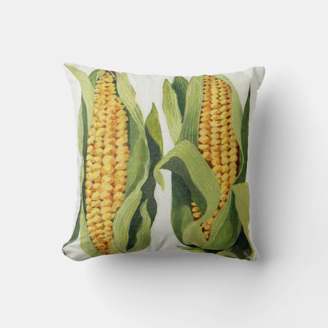 Sweetcorn 2013 throw pillow (Front)