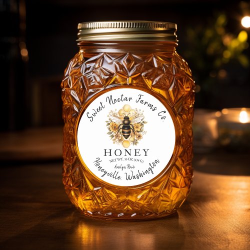 Sweeten Your Brand Honey Stickers for Jars