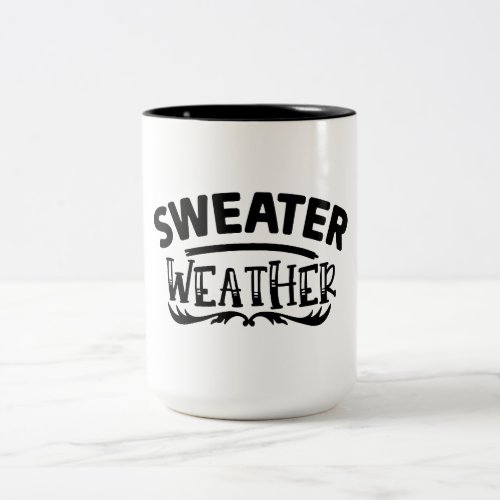 Sweeter Weather Cozy Mug for Chilly Days