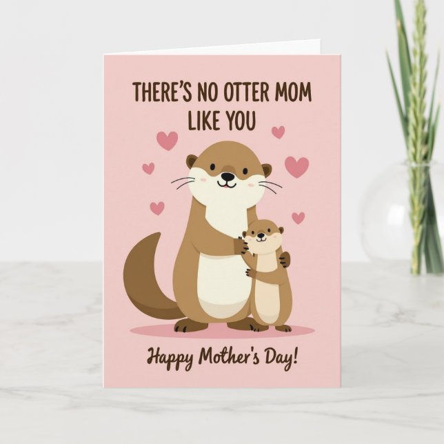 Sweetest Aquatic Mother Card (Front)